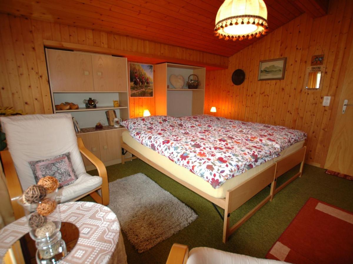 Pristine Home In A Charming Village Large Grassy Sunbathing Area View Of The M Nch And Jungfrau Wilderswil Exterior foto